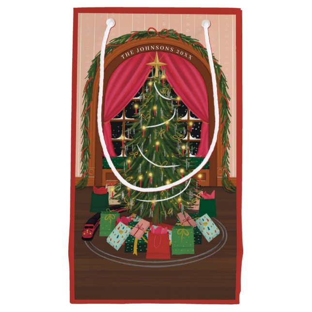 Bolsa De Regalo Pequeña Navidades de Victoria Eve Holiday (Anverso)