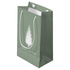 Bolsa De Regalo Pequeña Navidades de Woodland Trees