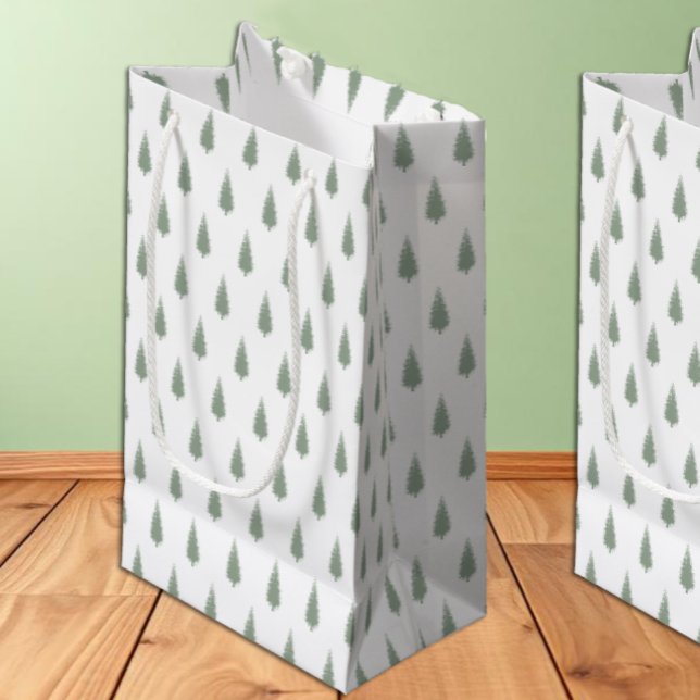 Bolsa De Regalo Pequeña Navidades de Woodland Trees (Subido por el creador)