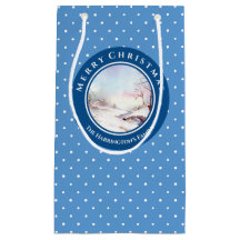 Navidades del paisaje acuático Snowy Bridge