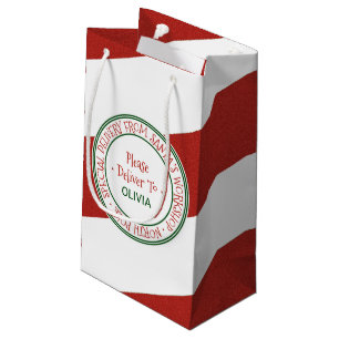 Bolsa De Regalo Pequeña Navidades del Taller de Santa María