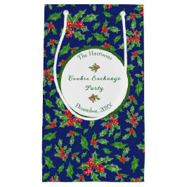 Bolsa De Regalo Pequeña Navidades editables Cookie Fiesta Feliz Navidad