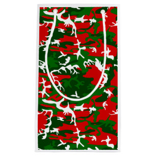 Bolsa De Regalo Pequeña navidades feos camuflan