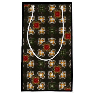 Bolsa De Regalo Pequeña Navidades festivos de travesía roja