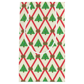 Bolsa De Regalo Pequeña Navidades Flores