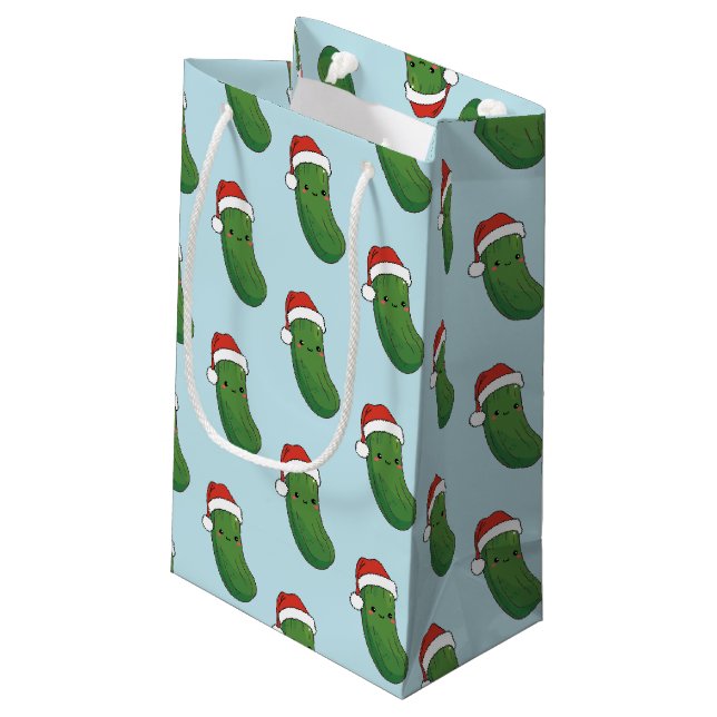 Bolsa De Regalo Pequeña Navidades Pickle (Angulo reverso)