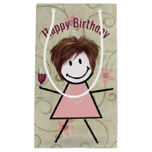 Niña De Cumpleaños Con Vino Rojo