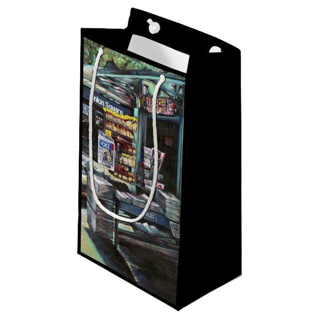 Bolsa De Regalo Pequeña Noche de crisocolia, Union Square, NYC (Angulo Anverso)