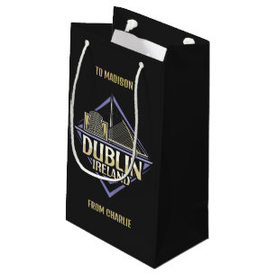 Bolsa De Regalo Pequeña Nombre personalizado Dublín Irlanda