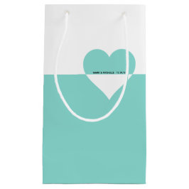 Bolsa De Regalo Pequeña Novia y Co para siempre usted y yo fiesta de ducha