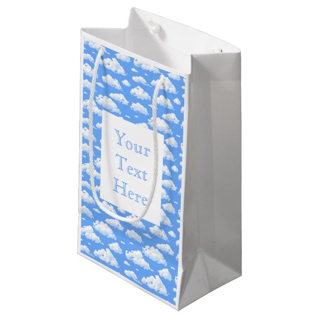 Bolsa De Regalo Pequeña Nubes (Angulo Anverso)