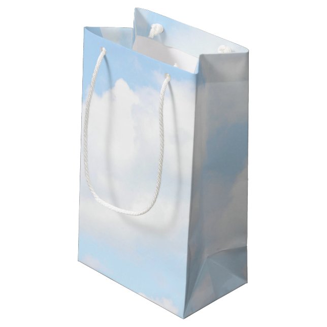 Bolsa De Regalo Pequeña Nubes (Angulo reverso)