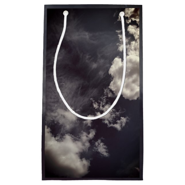Bolsa De Regalo Pequeña Nubes de metal (Anverso)