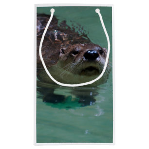 Bolsa De Regalo Pequeña Nutria de río norteamericana