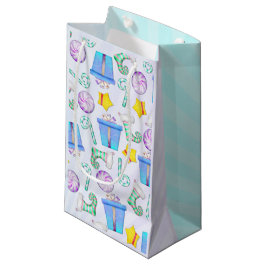 Bolsa De Regalo Pequeña O Navidades Whimsey Folk Art