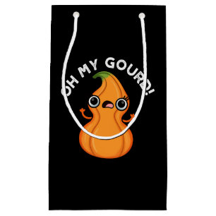 Bolsa De Regalo Pequeña Oh My Gourd Funny Veggie Pun