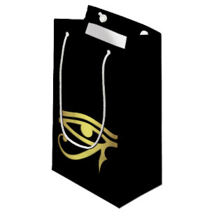 Bolsa De Regalo Pequeña Ojo del negro egipcio del símbolo del horus