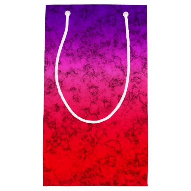 Bolsa De Regalo Pequeña Ombre rojo azul (Anverso)