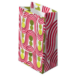 Bolsa De Regalo Pequeña Ondas y círculos