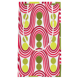 Bolsa De Regalo Pequeña Ondas y círculos