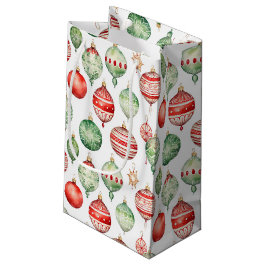 Bolsa De Regalo Pequeña Ornamentos de Navidad