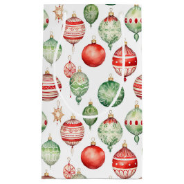 Bolsa De Regalo Pequeña Ornamentos de Navidad