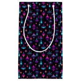 Bolsa De Regalo Pequeña Ornamentos Neon Christmas