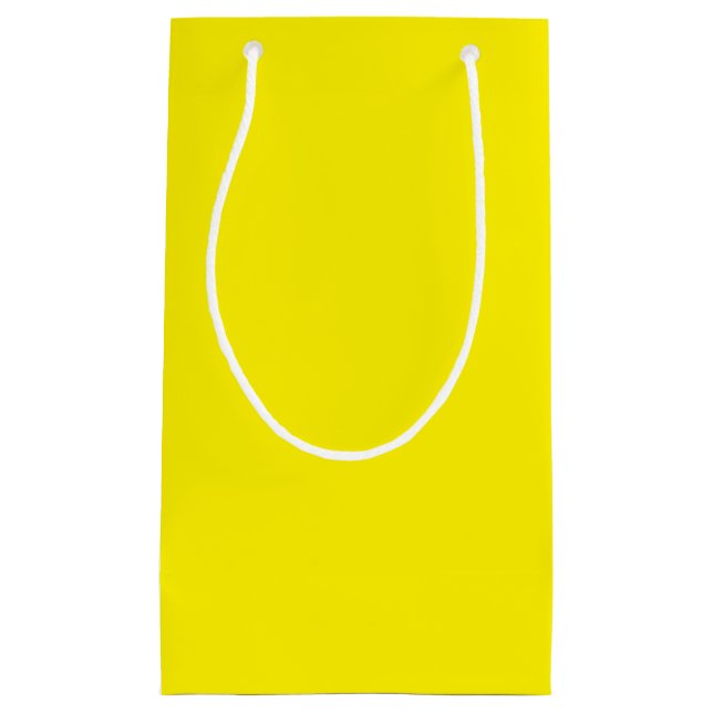 Bolsa De Regalo Pequeña Oro pálido, Pear, Amarillo arenoso, (Anverso)