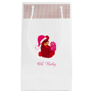 Bolsa De Regalo Pequeña Oso de peluche dulce con presente