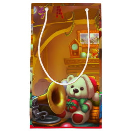 Bolsa De Regalo Pequeña oso de peluche lindo del día de fiesta