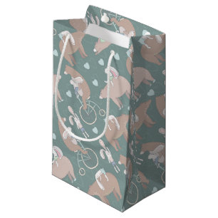 Bolsa De Regalo Pequeña Oso y Conejito