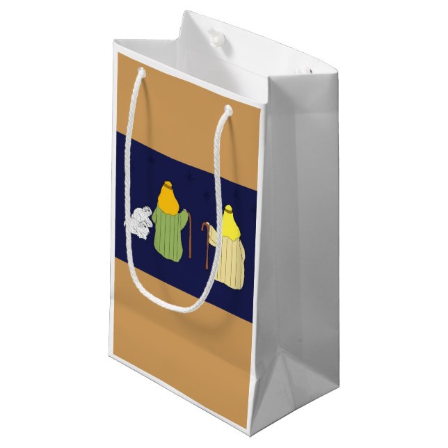 Bolsa De Regalo Pequeña Ovejas y pastores (Angulo Anverso)