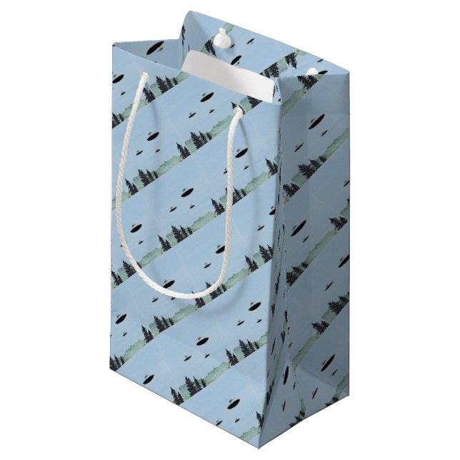 Bolsa De Regalo Pequeña OVNIs (Angulo Anverso)