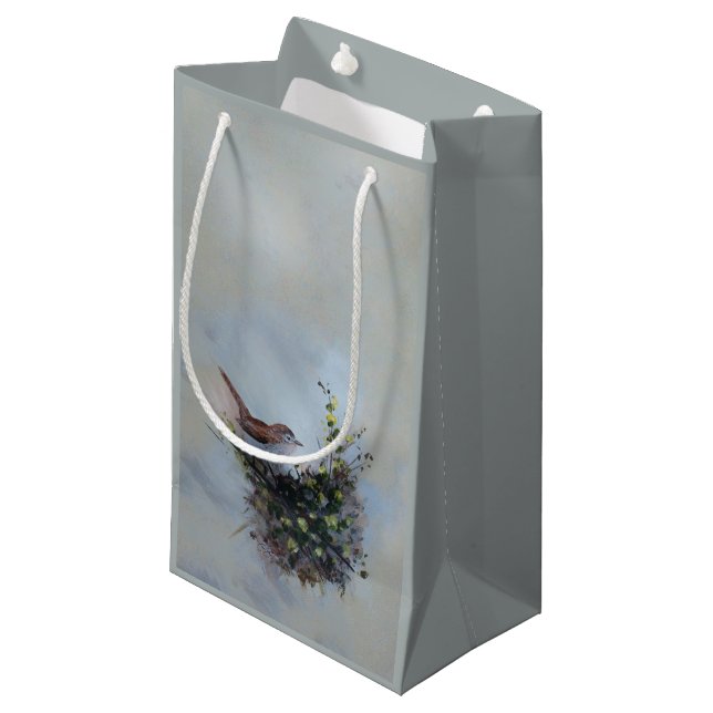 Bolsa De Regalo Pequeña Pajarito (Angulo Anverso)