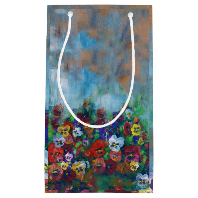 Bolsa De Regalo Pequeña Pansy Gift Bag (Anverso)