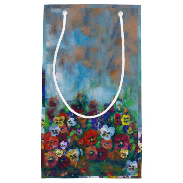 Bolsa De Regalo Pequeña Pansy Gift Bag (Anverso)