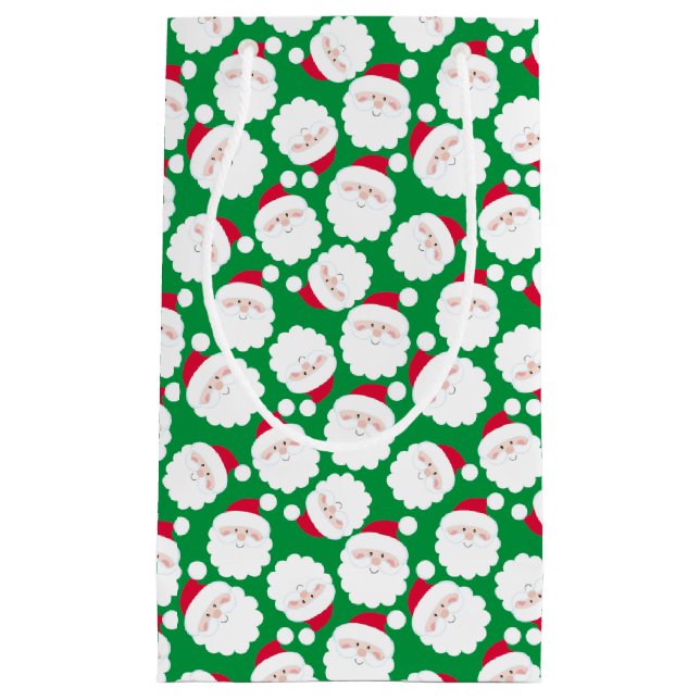 Bolsa De Regalo Pequeña Papás Noel (Anverso)