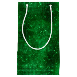 Bolsa De Regalo Pequeña Papel de aluminio verde brillante