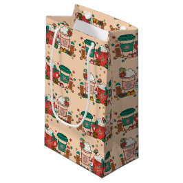 Bolsa de regalo pequeña para Apricot y café de vac