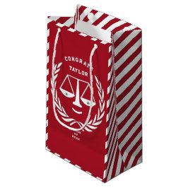 Bolsa de regalo pequeña para graduación de faculta