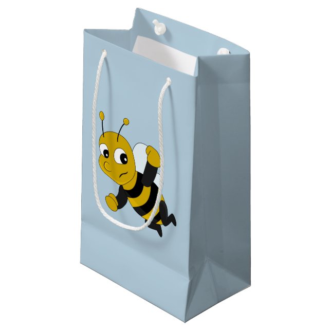 Bolsa de regalo pequeña para personalizado de abej (Angulo Anverso)