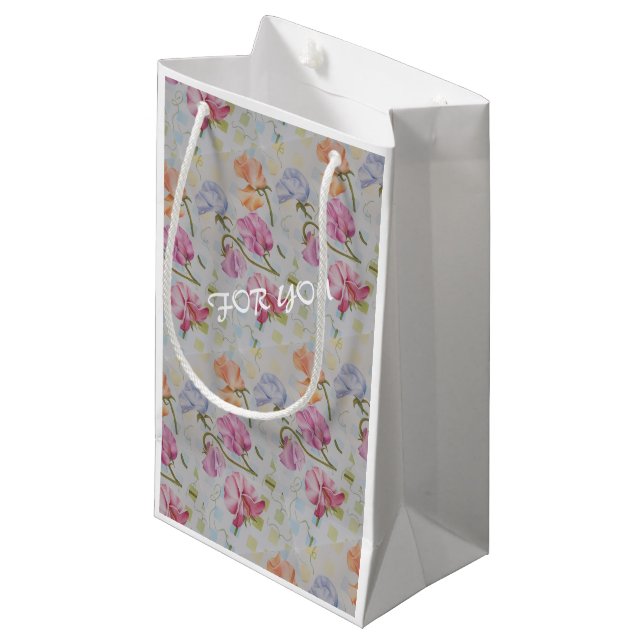 BOLSA DE REGALO PEQUEÑA PARA USTEDES PEAS DULCES (Angulo Anverso)