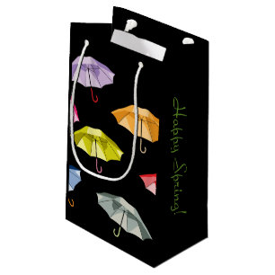 Bolsa De Regalo Pequeña Paraguas de la primavera