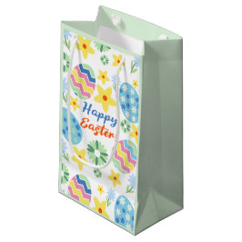 Bolsa De Regalo Pequeña Pascua floral