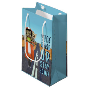 Bolsa De Regalo Pequeña Paseo difícilmente u hogar de la estancia - gatos