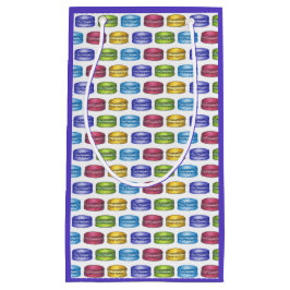 Bolsa De Regalo Pequeña Pastel francés Macaron Cookies Panadería