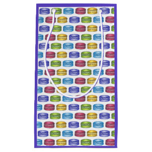 Bolsa De Regalo Pequeña Pastel francés Macaron Cookies Panadería