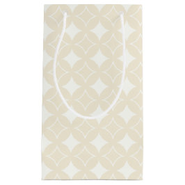 Bolsa De Regalo Pequeña Patrón Beige-Shipo