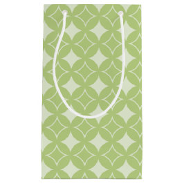 Bolsa De Regalo Pequeña Patrón de barco verde oliva