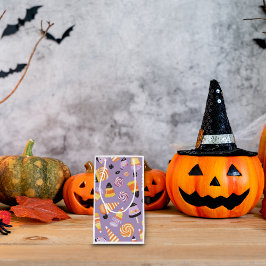 Bolsa De Regalo Pequeña Patrón de Candycorn Cuto